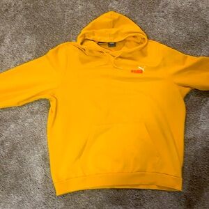 PUMA yellow hoodie